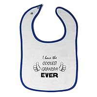 Cute Rascals Toddler & Baby Bibs Burp Cloths I Have The Coolest Grandpa Ever Grandfather