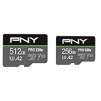 PNY 512GB and 256GB PRO Elite Class 10 microSDXC Cards