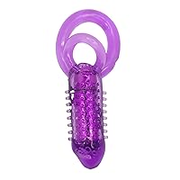 Nubby Vibrating Couple's Cock Ring