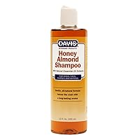 Davis HAS12 Honey Almond Pet Shampoo, 12 oz