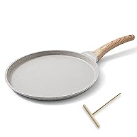 Vinchef Nonstick Crepe Pan, 11inch Skillet Pan For Dosa Tawa