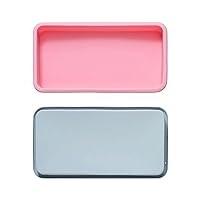 Candy Molds 2 Pieces Of Simple Large Size Rectangular Silicone Baking Pan Cake Mold Mousse Dessert Kitchen Baking Tools
