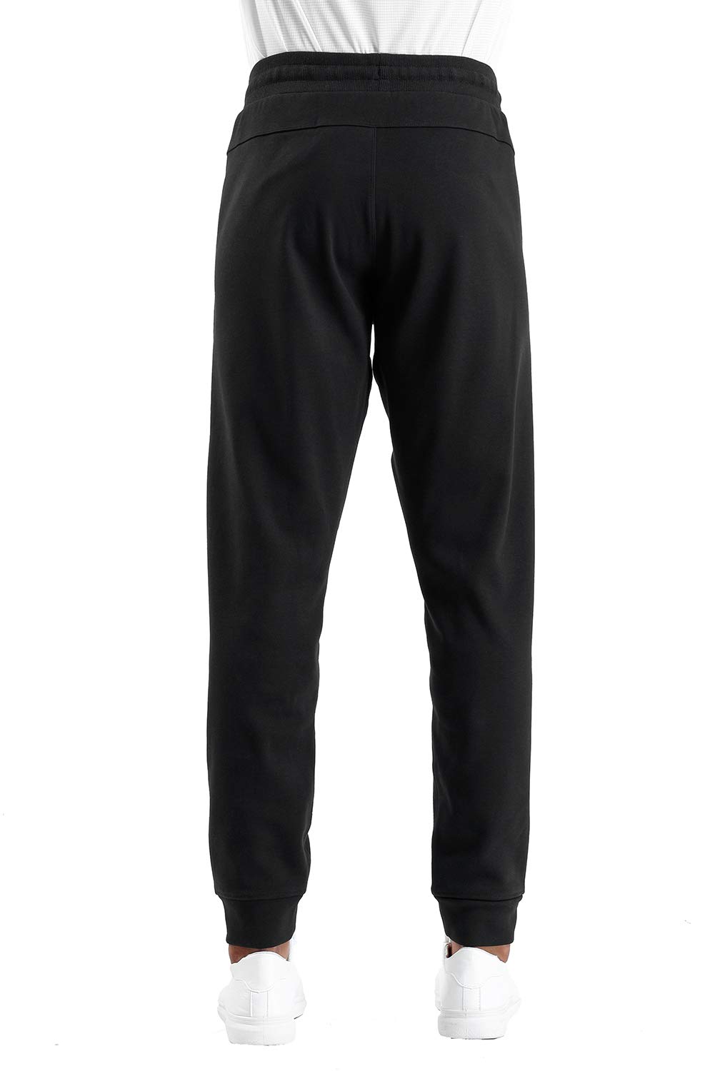 THE GYM PEOPLE Mens' Fleece Joggers Pants with Deep Pockets in Loose-fit Style