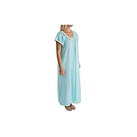Shadowline Women's Cameo Flutter Sleeve Long Nightgown