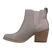 TOMS Womens Everly Pull On Casual Boots Ankle Mid Heel 2-3