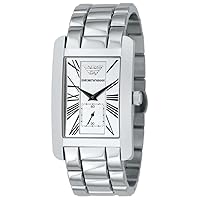 Emporio Armani Men's AR0145 Classic Stainless Steel Roman Numeral Dial Watch