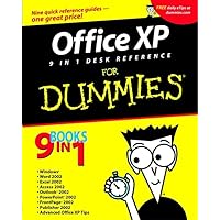 Office XP 9 in 1 Desk Reference For Dummies Office XP 9 in 1 Desk Reference For Dummies Paperback