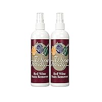 Wine Away Red Wine Stain Remover - Removes Wine Spots - Perfect Fabric Upholstery and Carpet Cleaner Spray Solution - Spray on Stain Wash and Laundry to Vanish Stain - 24 Fl Oz (Pack of 2)