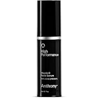 Anthony Vitamin C Serum and Shower Sheets – Dark Spot Corrector for Face Brightening Serum – Contains Polypeptides & Salicylic Acid, Rejuvenates Skin 1 Fl Oz