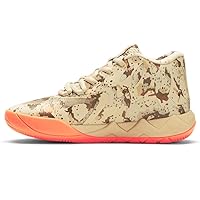 PUMA Kids Boys Mb.01 Digital Camo Basketball Sneakers Athletic Shoes - Beige - Size 5.5 M