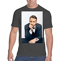 Middle of the Road Ryan Reynolds - Men's Soft & Comfortable T-Shirt PDI #PIDP940547