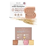 Kitsch Rice Protein Shampoo Bar & 4pc Sampler Set with Discount
