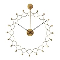 DEWUZI Wanduhr Licht Luxus Uhr Wanduhr Mode Kreative Wohnzimmer Dekoration Kunst Uhr Einfache Moderne Wanduhr Für Schlafzimmer/Wohnzimmer