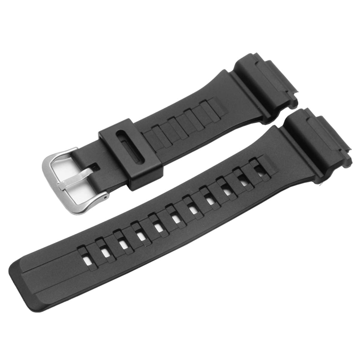 Waterproof Natural Resin Replacement Watch Band for Casio SGW-300H AE-1200 W-800H AQ- S800W AQ-S810W