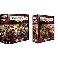 Fantasy Flight Games Arkham Horror The Card Game The Scarlet Keys Investigator and Campaign Expansion Bundle | Scary Mystery Games for Adults | Great for Game Night | Made