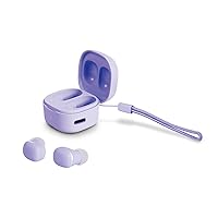 Wireless Ear Buds for Small Ears, only 2.5g Light Weight, Mini Earbuds Cute Colors for Women & Kids Earbuds, Bluetooth 5.3, IPX6 Waterproof, Wireless Earphones for iPhone Android, Purple
