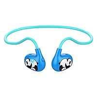 iDIGMALL Bluetooth 5.4 Kid Headphones, Open Ear Headphone w/Noise-Cancelling Mic for Children, 13g Ultra-Light Wireless Headset, Comfort-Fit for Phone Ipad Tablet Sports Home School,10H