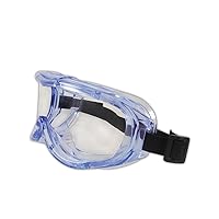 MAGID G353AFC Gemstone Anti-Fog Safety Goggles, Polycarbonate, Standard, Blue Tint (1 Pair)