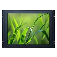 12.1'' inch Open Frame Monitor 800x600 4:3 Positive Screen Metal Shell Embedded & Open Frame & Wall-Mounted DVI VGA Medical Industrial Iron Case SVGA PC Monitor LCD Screen Display K121MN-DV1