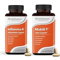 Inflamma-X with Mobili-T - Inflammation Support Supplement - Turmeric Boswellia & Bromelain - Soothes Aches & Chronic Discomfort - Reduces Swelling & Inflammatory Compounds - 120 Capsules