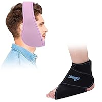 NEWGO Bundle of Jaw Ice Pack and Ankle Ice Pack Wrap