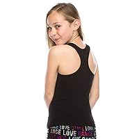 Kurve Premium Girls Seamless Supersoft Wide Strap Comfortable Racerback Tank (Made with Love in The USA)