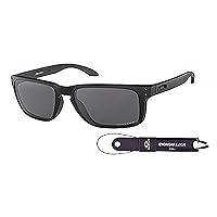 Oakley Holbrook XL OO9417 Sunglasses For Men+ BUNDLE Leash +Designer iWear Care Kit