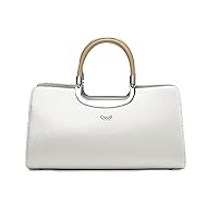Women's soft leather handbag, top-grade satchel, wallet and handbag
