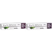 Solutions, Xyliwhite™ Toothpaste Gel, Neem and Tea Tree, Cleanses and Whitens, Clean and Fresh Taste, 6.4-Ounce (Pack of 2)