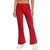 FITTOO Women's Boot Cut High Waisted Flared Yoga Pants Workout Casual Trousers