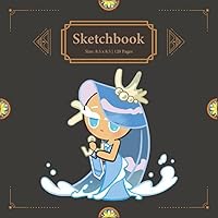 Sea Fairy Cookie - Sketchbook: All cookies in cookie run kingdom | Sea Fairy CRK - Best Cookies in Cookie Run Kingdom Large | 8.5 x 8.5 Inches 120 ... | Sketch Book for drawing and sketching