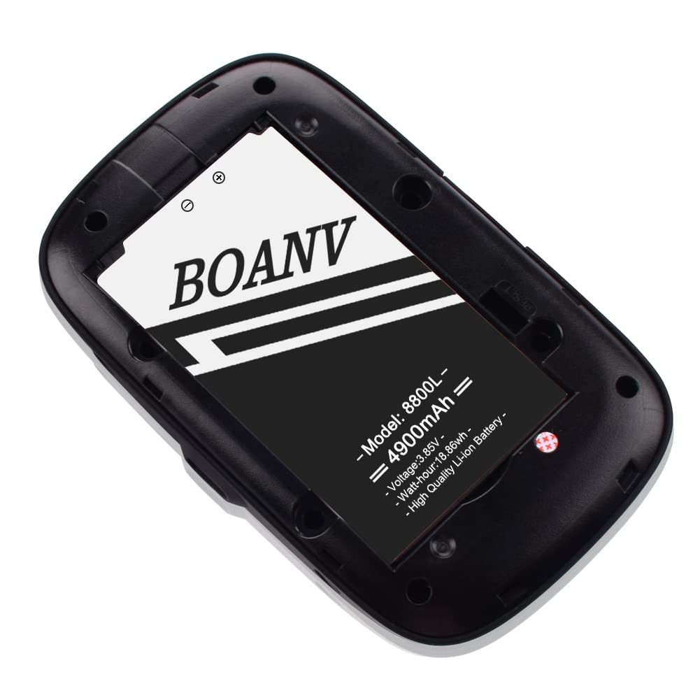 [Upgraded] MiFi 8800L/7730L Battery, BOANV Ultra High Capacity Replacement Battery for Novatel Jetpack MiFi 8800L 7730L Battery Mobile Hotspot P/N: 40123117