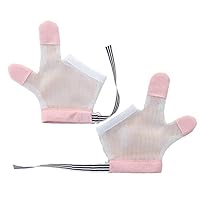 Cute Mittens Gloves Baby Protective Gloves Toddler Anti-Chew Finger Claw Gloves Toddler Anti Eating Hand Mittens 1 Pair Size S