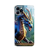 Big Dragon for iPhone 12 ProMax Case, [Not-Yellowing] [Military-Grade Drop Protection] Soft Shockproof Protective Slim Thin Phone Bumper Phone Cases for iPhone 12 ProMax