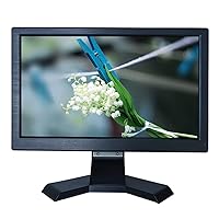 13.3'' inch PC Display 1920x1080p 16:9 Fullview IPS LCD Screen Built-in Speaker Monitor for Industrial Equipment USB Pluggable U-Disk Small Video Player with BNC AV HDMI-in VGA Ports W133PN-59