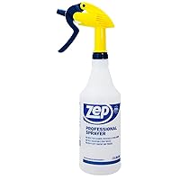 Zep Professional Sprayer Bottle 32 ounces - Up to 30 Foot Spray, Adjustable Nozzle