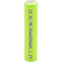 1.2V 600Mah Rechargeable Ni-Mh Batteries AAAA Am6 Lr61 for Mini Fan with Led Flashlight for Alarm Clock,1pc