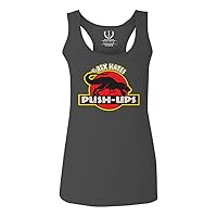 T Rex Hate Push UPS Funny Dinosaur Workout Fitness Gym Women's Tank Top Racerback