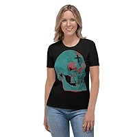 The Pit Skull Women's T-shirt Frox Apparel Design By Ross Farrell