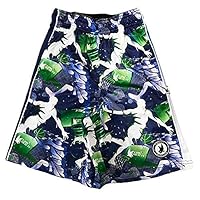 Flow Society Red, White & Blue Boys Lacrosse Shorts | Boys LAX Shorts | Lacrosse Shorts for Boys | Kids Athletic Shorts