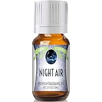 Good Essential – Professional Night Air Fragrance Oil 10ml for Diffuser, Candles, Soaps, Lotions, Perfume 0.33 fl oz