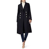 Rent The Runway Pre-Loved Navy Twill Double Breasted Coat