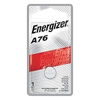 Energizer Watch Battery 1.5V A76BP, 1 Count