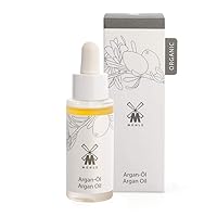MÜHLE Organic Argan Oil | Essential Oil Serum Treatment Moisturizer to Protect & Nourish Dry Skin | TSA Travel Size Friendly | BDIH Certified | 100% Vegan | 30mL (1.02 oz) Liquid Bottle