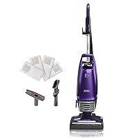 Kenmore BU4018 Intuition Bagged Upright Vacuum Lift-Up Carpet Cleaner 2-Motor Power Suction with HEPA Filter,3-in-1 Combination, Upholstery Tool for Hardwood Floor, Pet Hair, Purple