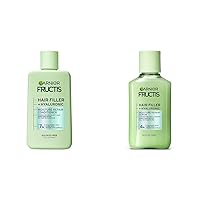 Garnier Fructis Curly Wavy Hair Moisture Repair Conditioner 10.1oz and Serum 3.8oz