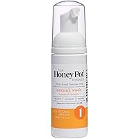 The Honey Pot Normal Wash Travel Size 2oz. â€“ Natural, Herbal Feminine Wash for Travel Pack, For Normal Skin Types