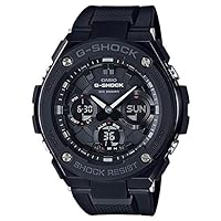 CASIO Men's G-Shock G-SHOCK G-STEEL G Steel Anadeli Tough Solar Multifunction Black 20ATM Waterproof GST-S100G-1B Watch