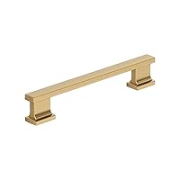 Amerock 10BX37092CZ | Champagne Bronze Cabinet Pull | 5-1/16 inch (128mm) Center-to-Center | 10 Pack | Triomphe | Furniture Hardware