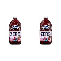 ZERO Sugar Mixed Berry Juice Drink, Cranberry Juice Drink Sweetened with Stevia, 64 Fl Oz Bottle (Pack of 2)